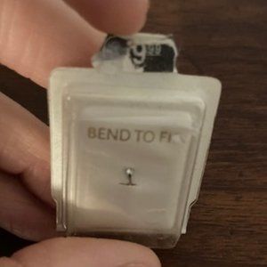 Never opened or worn - Sterling Silver Small Nose Diamond Stud